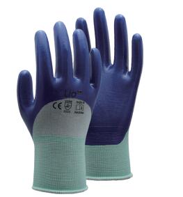 Lio 21306 13G white nylon liner with ? nitrile coating